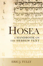 Cover of 'Hosea' by Eric J. Tully 
