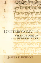 Cover of 'Deuteronomy 1-11' by James E. Robson 