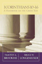 Cover of '1 Corinthians 10-16' by Timothy A. Brookins and Bruce W. Longenecker 