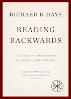 Cover of 'Reading Backwards' by Richard B. Hays 