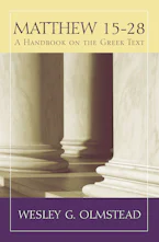 Cover of 'Matthew 15–28' by Wesley G. Olmstead 