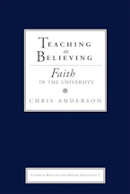Cover of 'Teaching as Believing' by Chris Anderson 