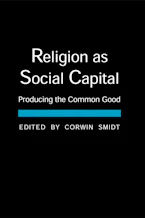 Cover of 'Religion as Social Capital' by Corwin E. Smidt 