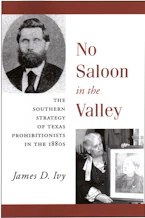 Cover of 'No Saloon in the Valley' by James D. Ivy 