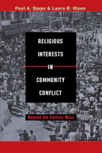 Cover of 'Religious Interests in Community Conflict' by Paul A. Djupe and Laura R. Olson 
