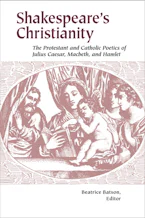 Cover of 'Shakespeares Christianity' by Beatrice Batson 