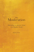 Cover of 'On Moderation' by Harry Clor 