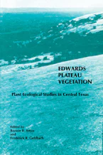 Cover of 'Edwards Plateau Vegetation' by Bonnie B. Amos and Frederick R. Gehlbach 