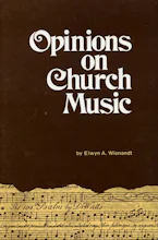 Cover of 'Opinions on Church Music' by Elwyn A. Wienandt 