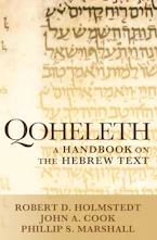 Cover of 'Qoheleth' by Robert D. Holmstedt, John A. Cook and Phillip S. Marshall 