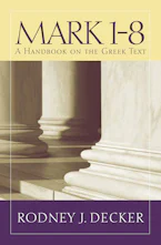 Cover of 'Mark 1-8' by Rodney J. Decker 